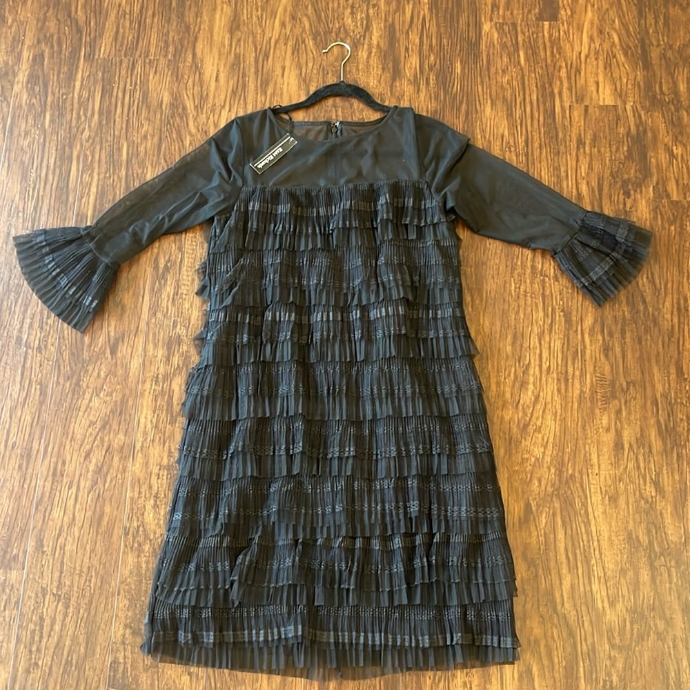 NWT R&M Richard’s Mini Ruffle Dress